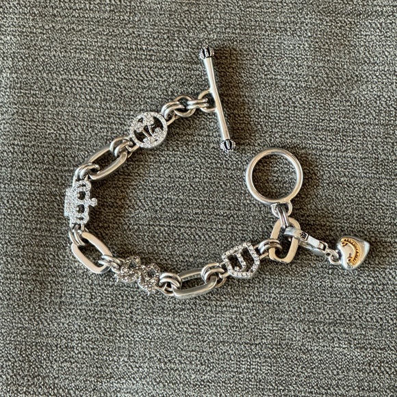 Juicy Couture Jewelry - 👑🎀Silver Juicy couture limited edition charm bracelet!🎀👑